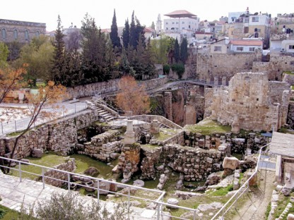 http://www.biblicalarchaeology.org/daily/biblical-sites-places/jerusalem/the-bethesda-pool-site-of-one-of-jesus%E2%80%99-miracles/